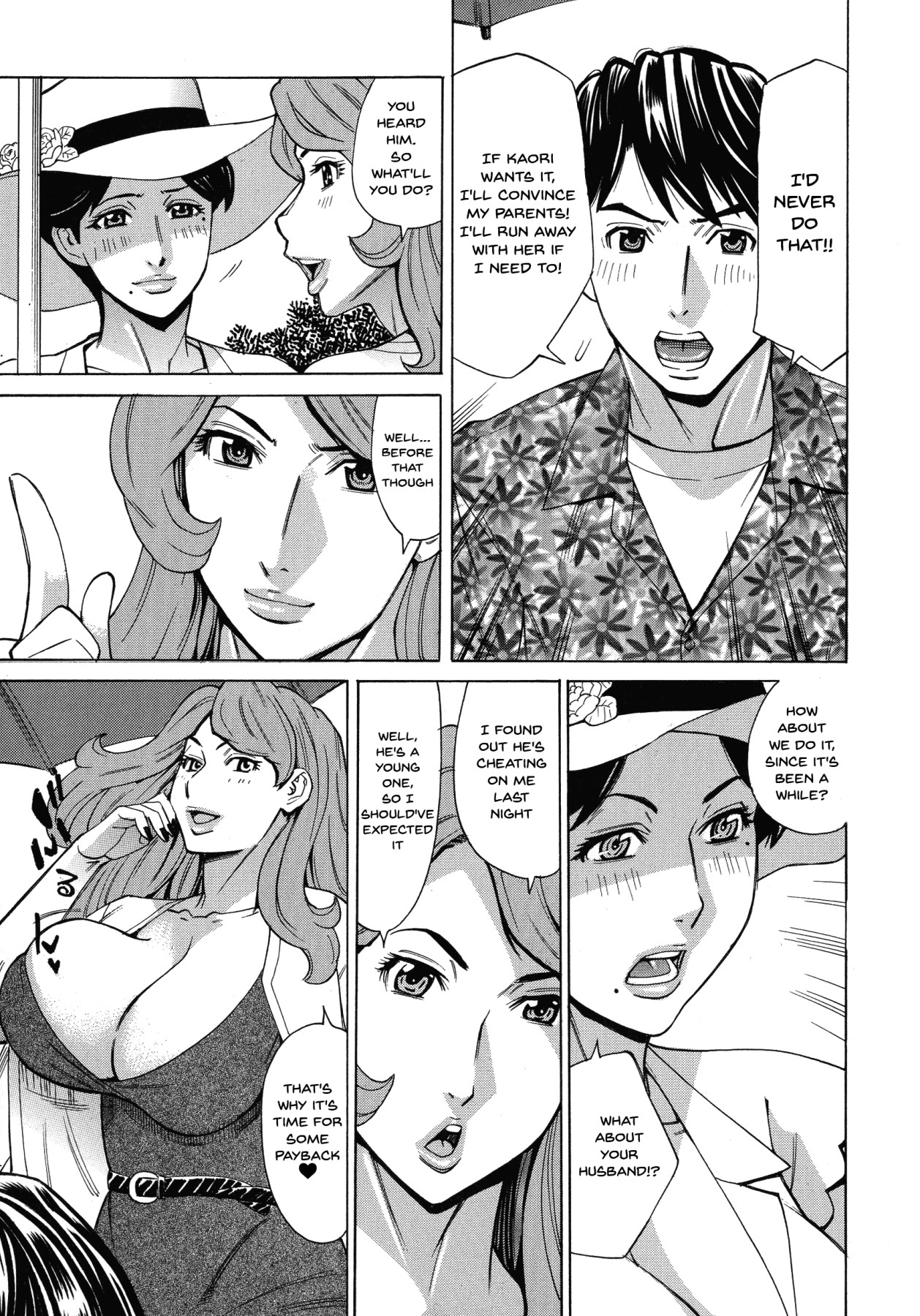 Hentai Manga Comic-A Housewife's Love Fireworks ~To Think My First Affair Would Be a 3-Way~-Chapter 8-5